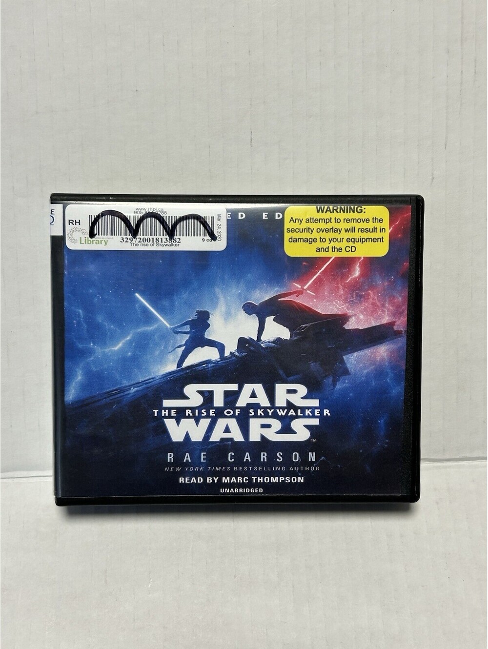Star Wars Rise of Skywalker Expanded Edition Rae Carson Ex Library Copy